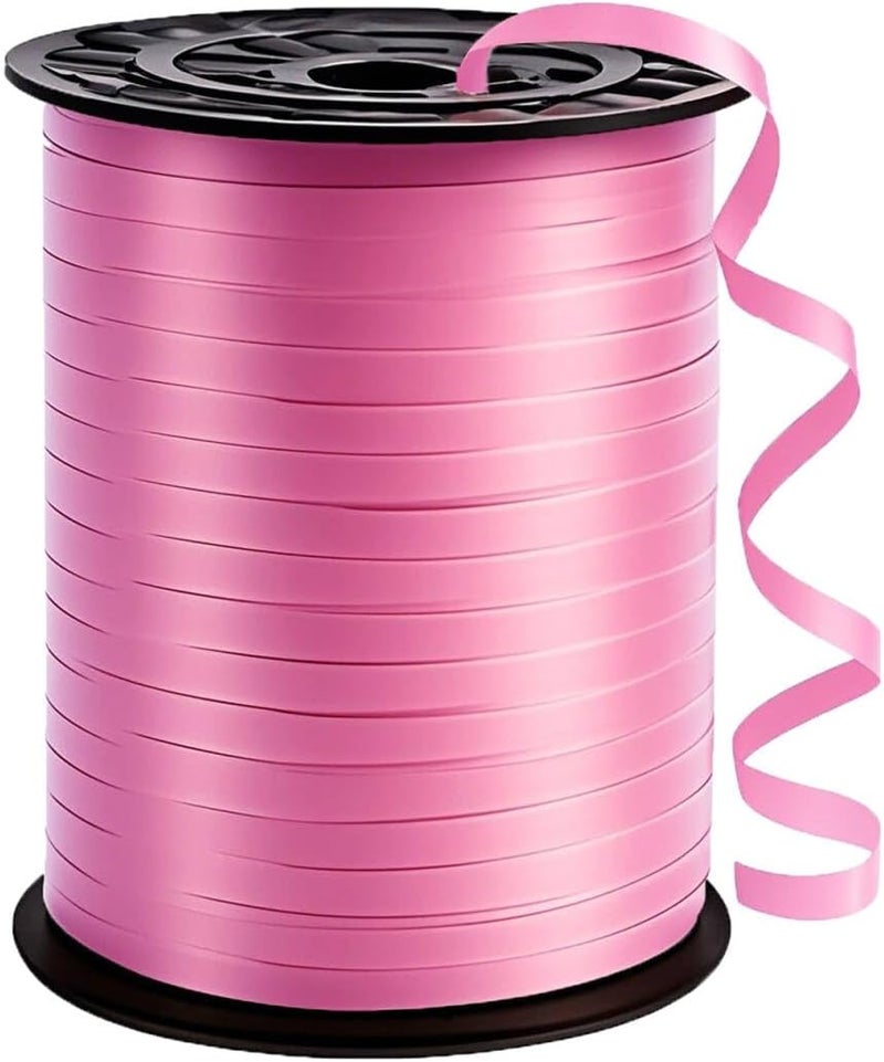 weizedm 500 Yard Premium Pink Curling Ribbon,Curling Ribbon for Gift Wrapping, Balloon String,for Gift Wrapping,Party Decoration Crafting,for Florist Flower﻿ - Image 1